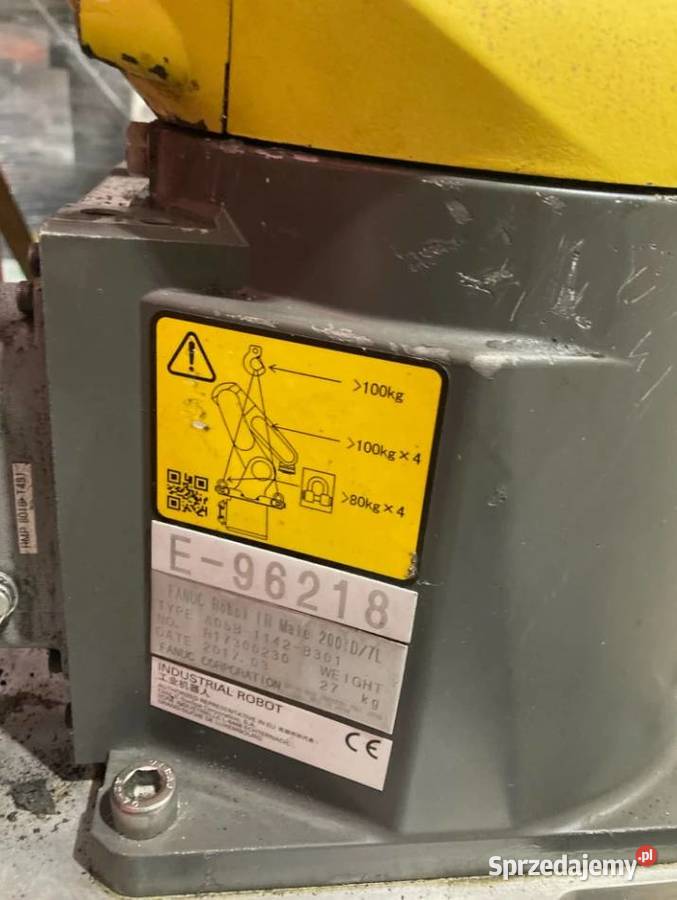 Robot spawający Fanuc 200iD7L na przejeździe śląskie