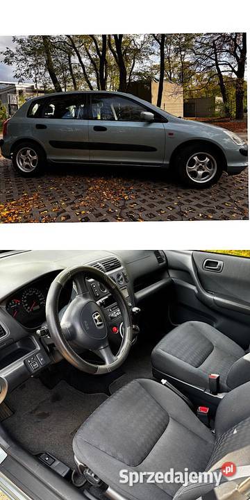 Honda Civic 16 vtec LPG 174993km Łódź