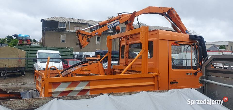 Unimog 4x4 wywrot solarka HDS Stargard