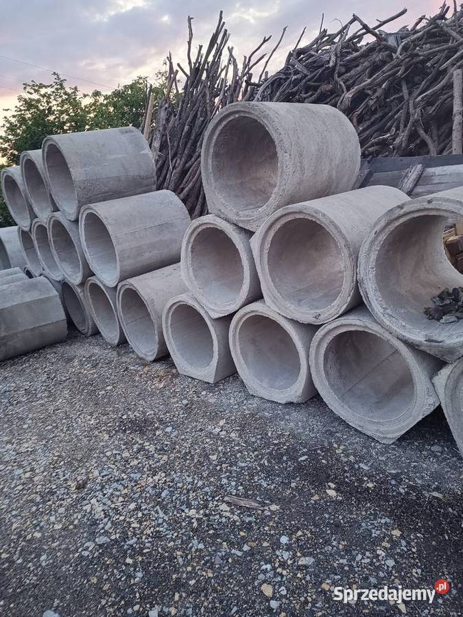Kręgi i pokrywy betonowe 120x60 Kopanie Skrzydłowice