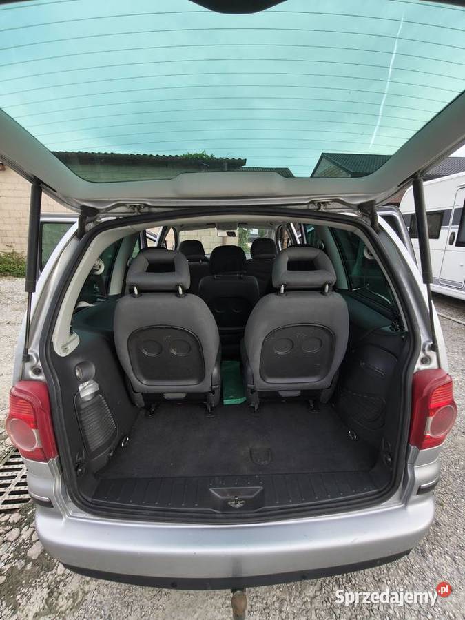 VW Sharan 20 TDI UNITED welurowa tapicerka Warszawa