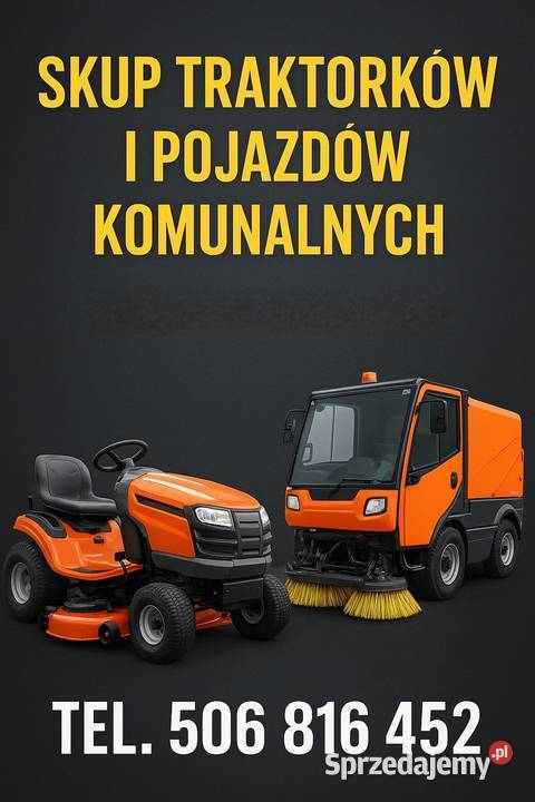 SKUP TRAKTORKI DO KOSZENIA TRAWY W KAŻDYM STANIE Bojszowy Nowe