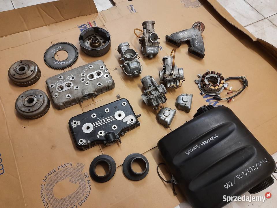 Silnik Rotax 503 532 582 618 części motolotnia