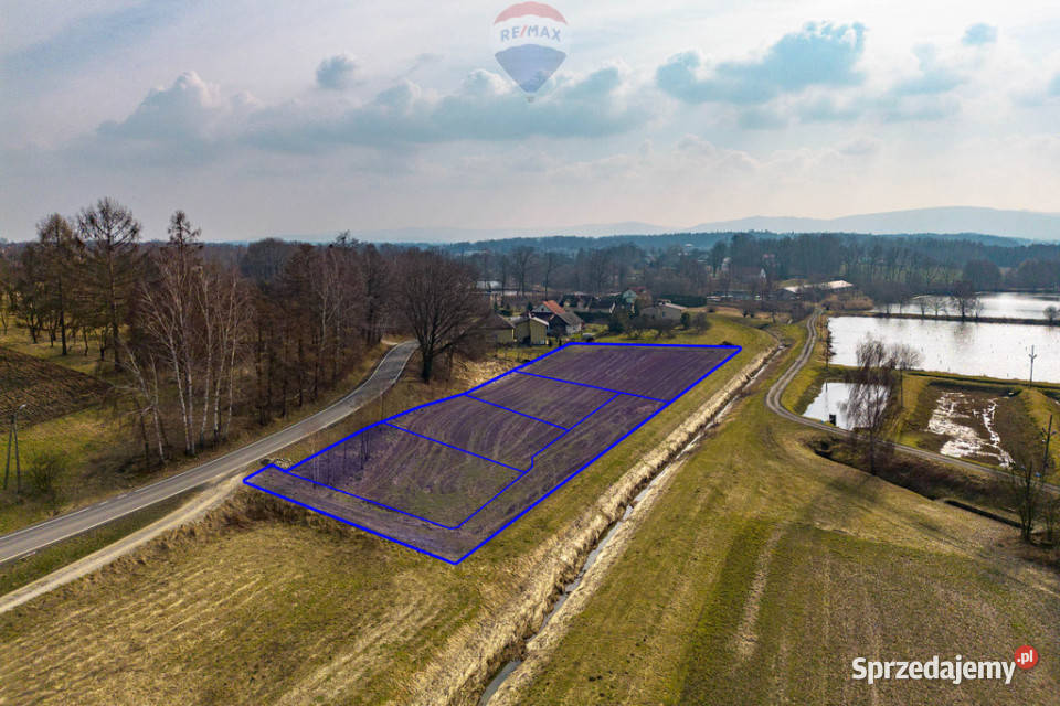 Malec działka budowlana 1113m2 budowlana Małec