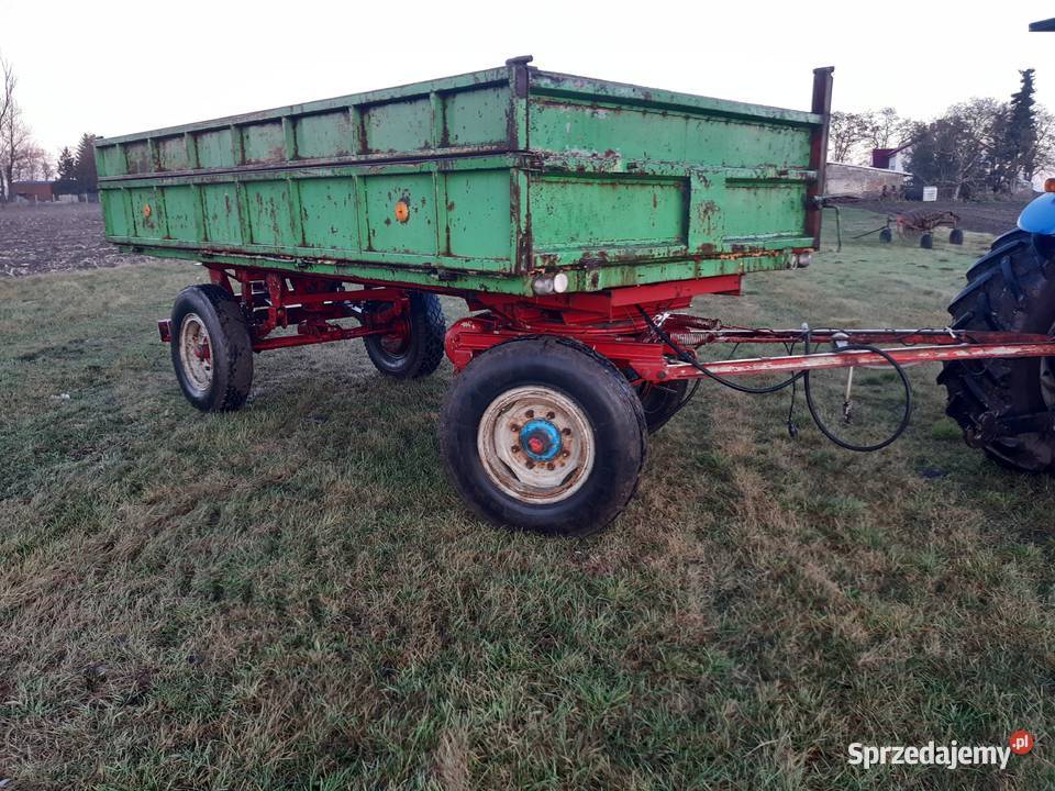 Przyczepa rolnicza wywrotka HL 6 HW 6011 nieuszkodzony Gostynin