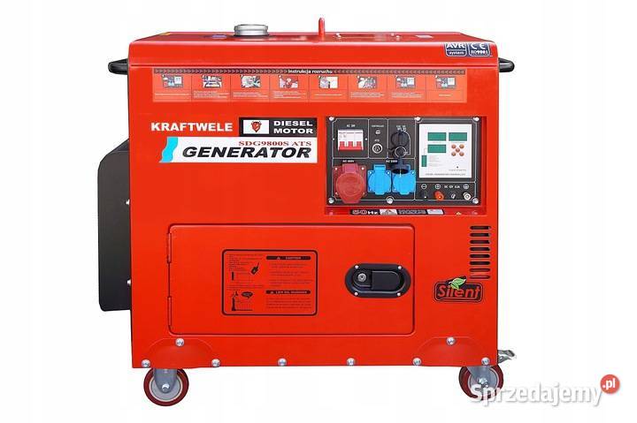 AGREGAT GENERATOR PRĄDOTWÓRCZY 98 KW WYCISZONY Ząbkowice Śląskie