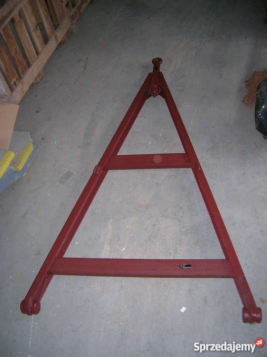 Dyszel o wymiarach W1200 Z1400 L2300 Fi30X100 Brzozówka