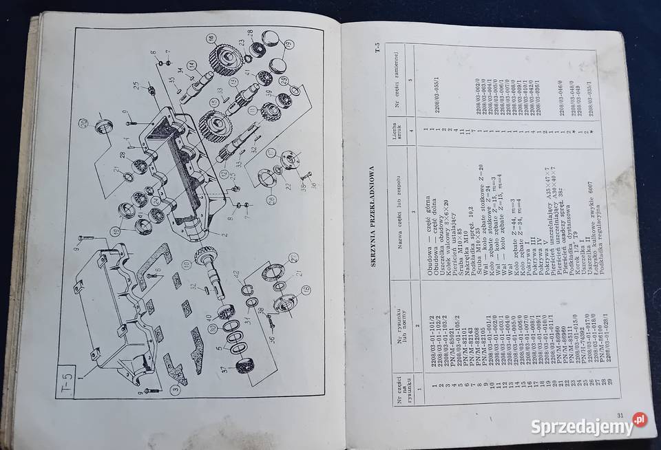 Dwuosiowy roztrząsacz obornika N21374 Inst obsł Koźminek
