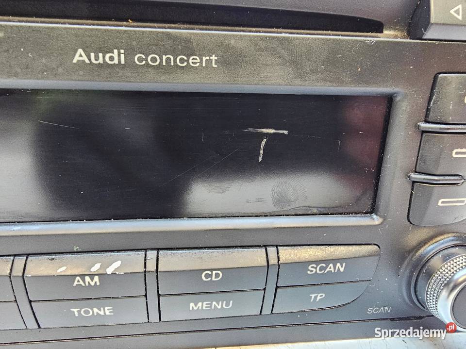 RADIO CD CONCERT AUDI A3 8P LIFT 2 DIN Przystajń sprzedam