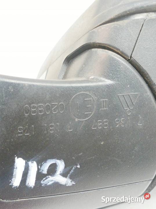 LUSTERKO PRAWE 3PIN EU A527 7136387 Bmw X5 II Rok produkcji 2008