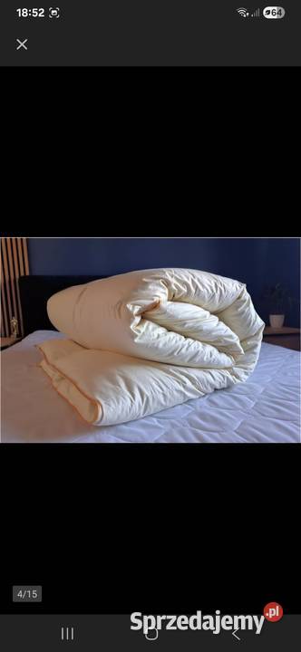 Kołdra 200x220 3g puch gęsi 100 biały Poznań