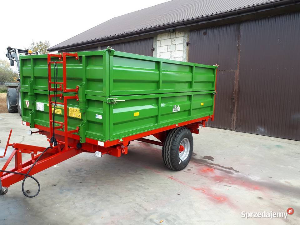 Przyczepa wywrotka 3 stronny wywrot