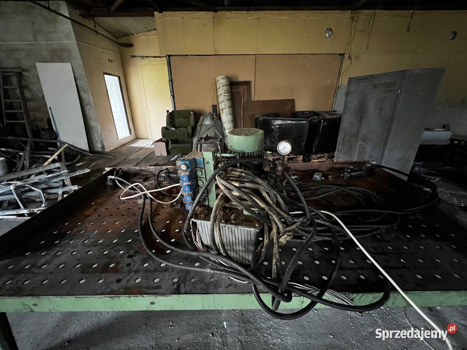 Prasa hydrauliczna SIEVERS do klejenia Wadowice