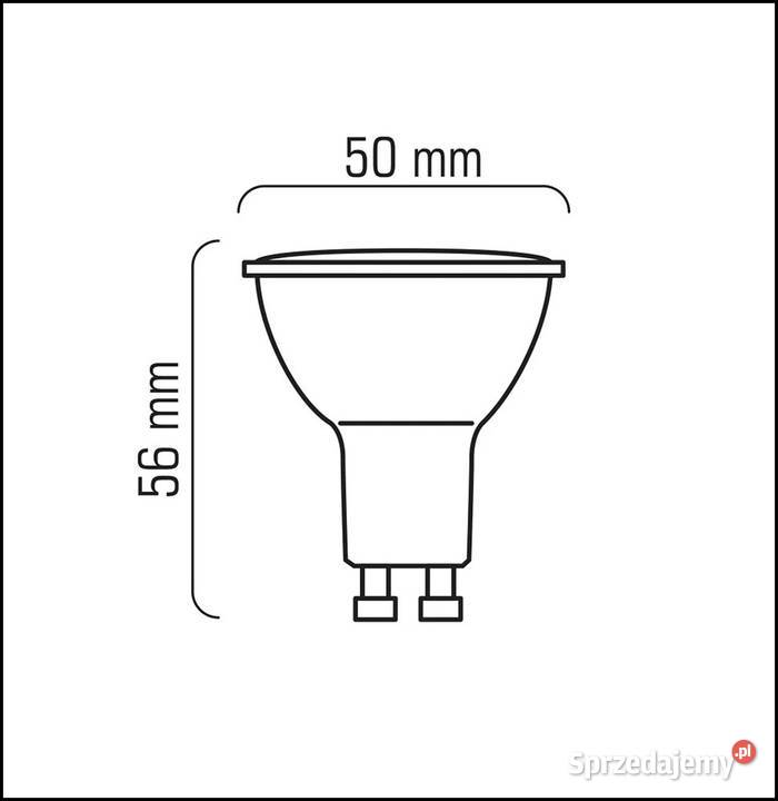 Żarówka LED LEDLUMEN GU10 9W 1055lm ciepła 6 Warszawa