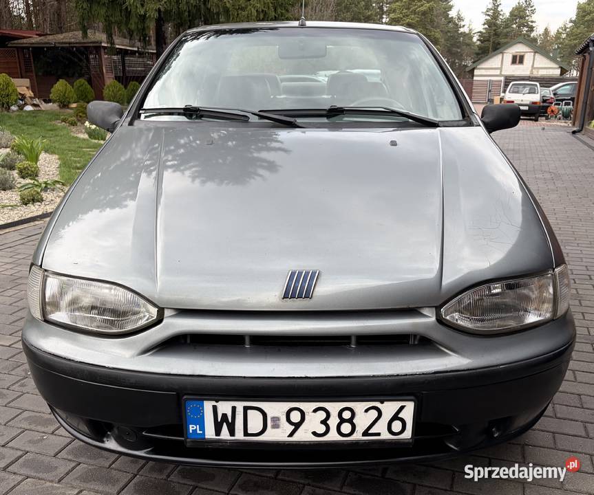 FIAT Siena 70 przebieg 1 właściciela szary Siena Wieliszew