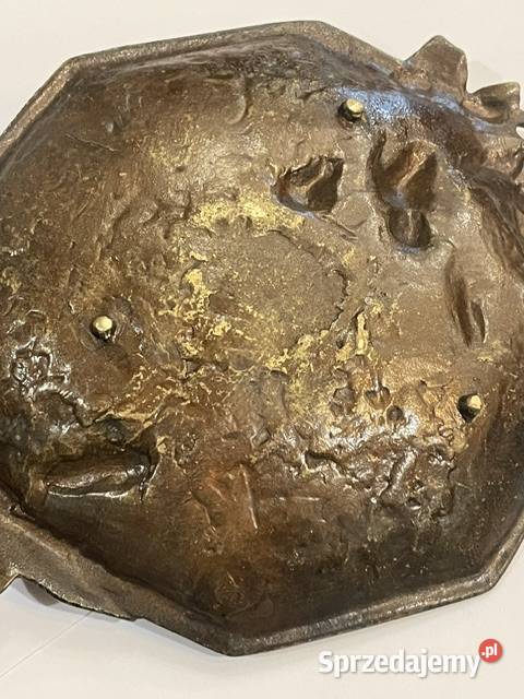 Secesyjna Patera z Mosiądzu małopolskie Kraków