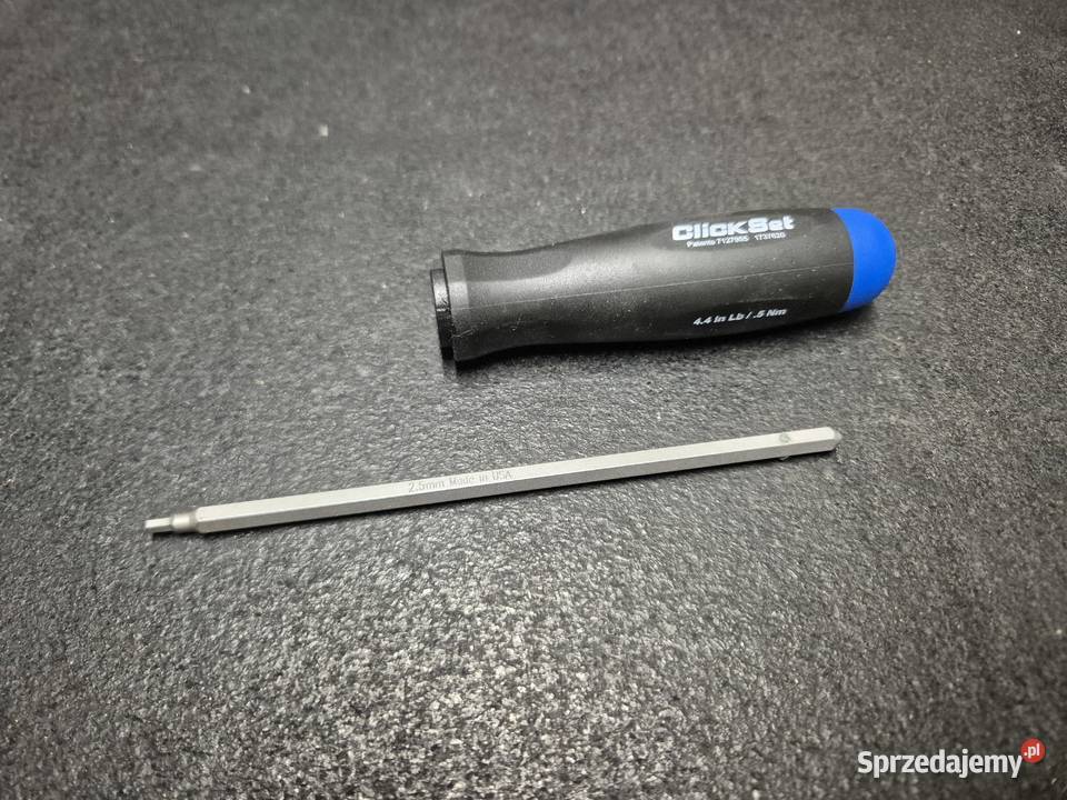 Klucz dynamometryczny ClickSet 05 Nm 44 inlb