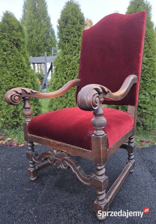 Tron w stylu neorenesansowym 9259 Szczecin sprzedam