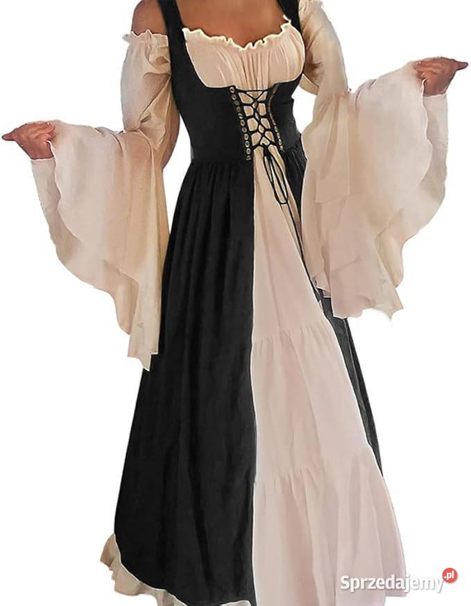Średniowieczna Sukienka Renesansowa Na Haloween podkarpackie Brzozów
