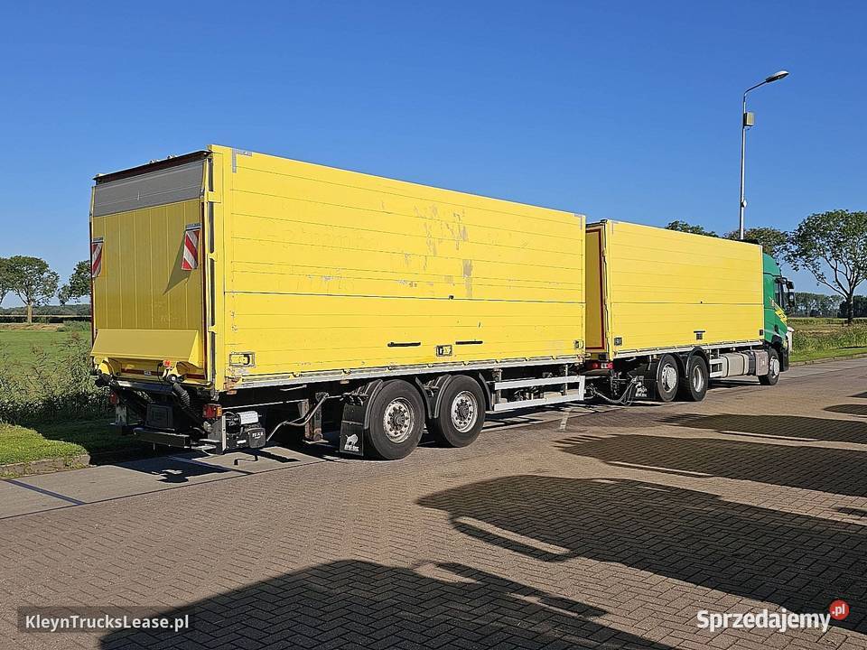 Krone K G TEC SZD 18 GETRNKE TAILLIFT kontener