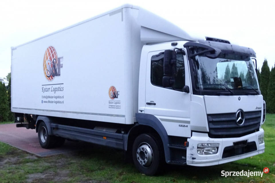 Mercedes Atego 1224 Euro 6 kontener 18 palet mazowieckie Góra Kalwaria