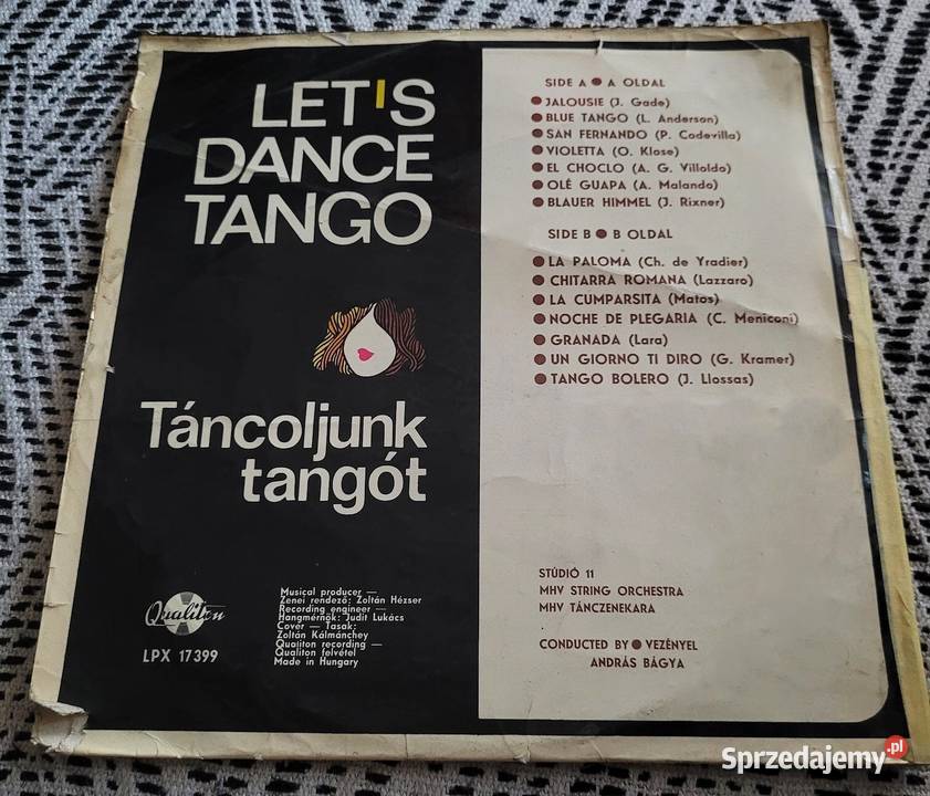 Ulubione Tanga i Walce Lets Dance Tango 3 płyty płyta winylowa kujawsko-pomorskie Chełmno sprzedam