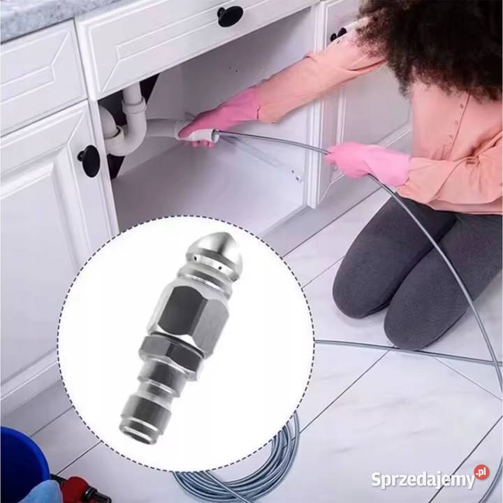 Dysza do Udrażniania Rur Szybkozłączka 14 Stal Osprzęt do myjek Ludźmierz