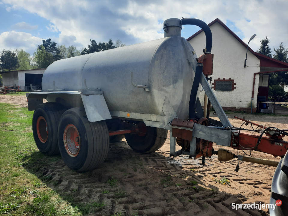 Wóz asenizacyjny JKOTTE VT 7000 L tandem skrętny Beczkowozy