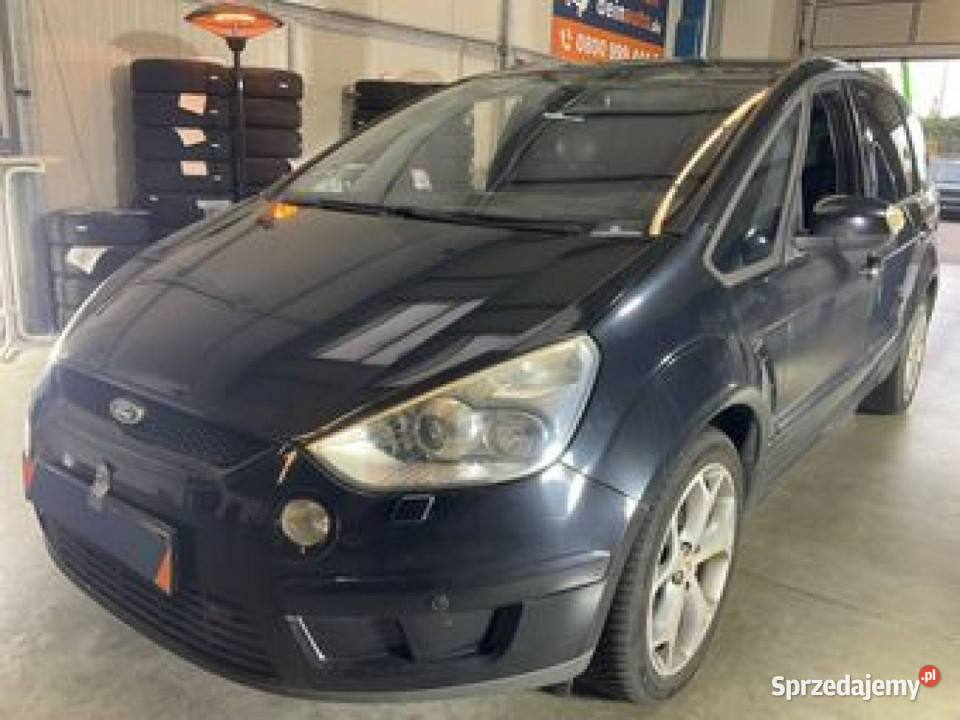 Ford S 7Osób 20 Benzyna Titanium PodgFotele Pdc lakier metallic śląskie Cieszyn sprzedam