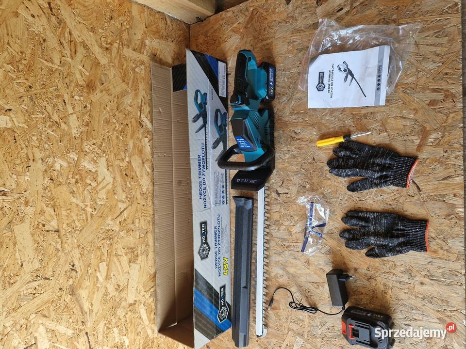 Nożyce do żywopłotu krzewów 2x aku 48v Głogowa sprzedam