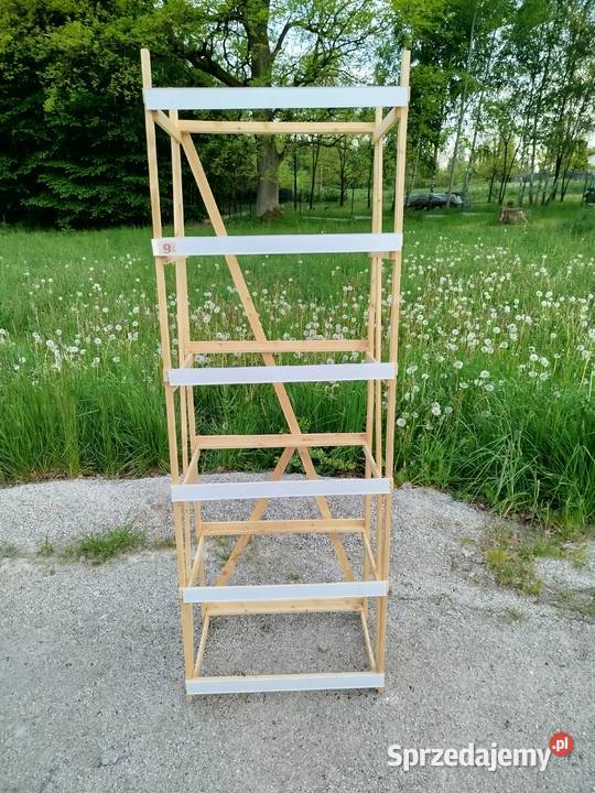 Półki drewniane regały do garażu spiżarni świętokrzyskie Samsonów sprzedam