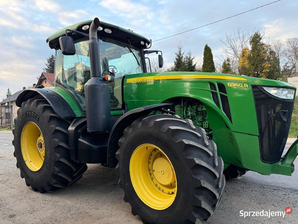 Ciągnik rolniczy John Deere 8360R 2013 8600mth dolnośląskie Nowa Ruda