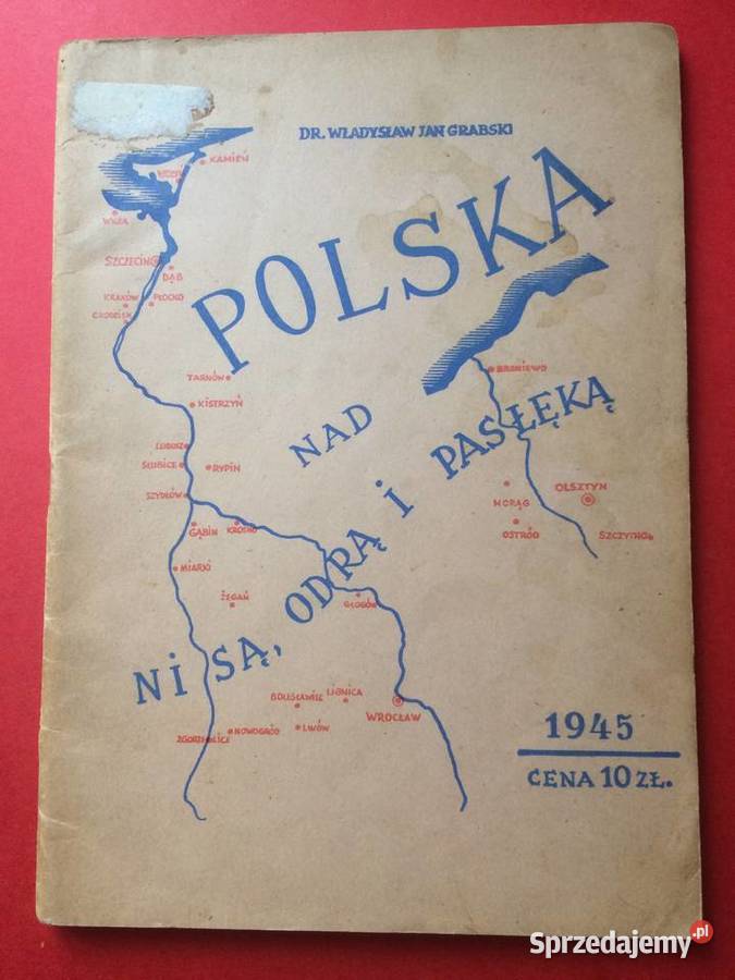 569 Odra Nisą Odrą i Pasłęką Antykwariat Szczecin