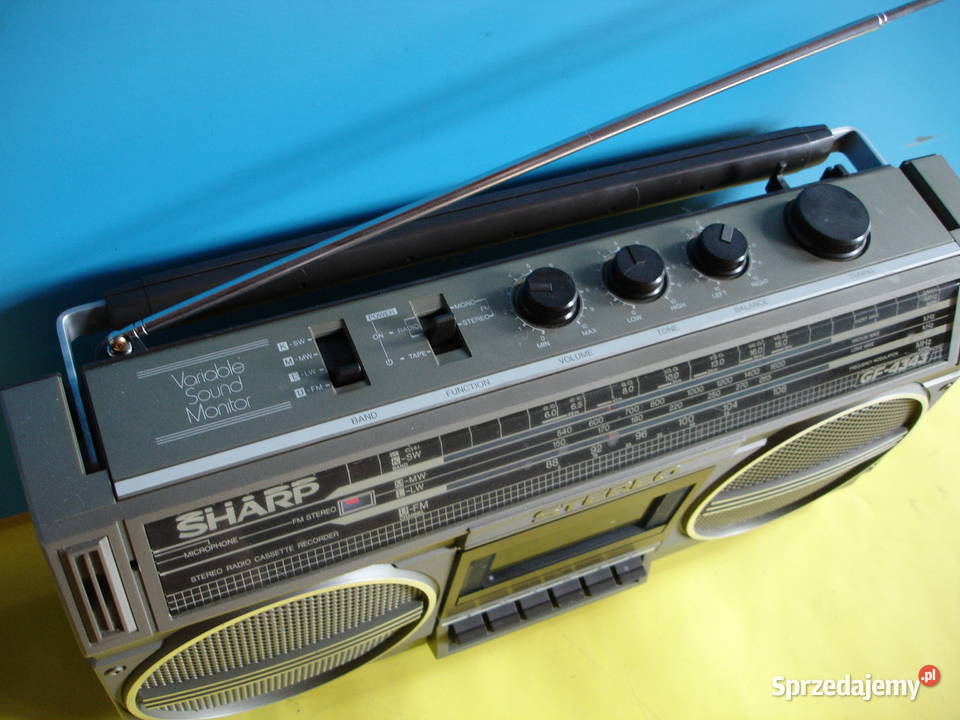 Radiomagnetofon SHARP GF4343 Zielona Góra