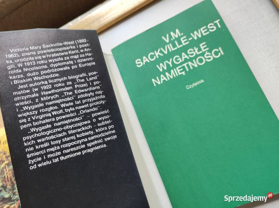 Wygasłe namiętności V M Sackville west Kielce