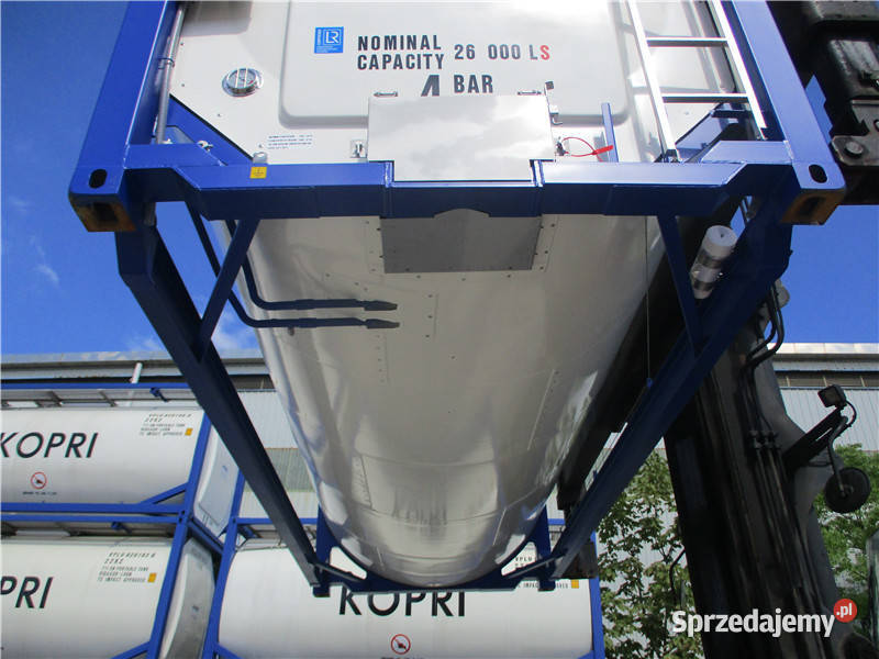 ISO tank kontenery poj 26000 litrów L4BN L4BH dolnośląskie Oleśnica