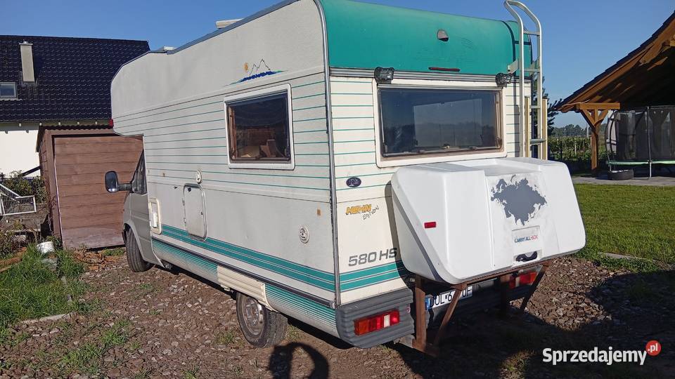 Kamper Ford Transit oryginalna zabudowa 1997 r Syców