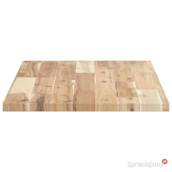 Blat do łazienki 100x40x2 surowe drewno akacjowe