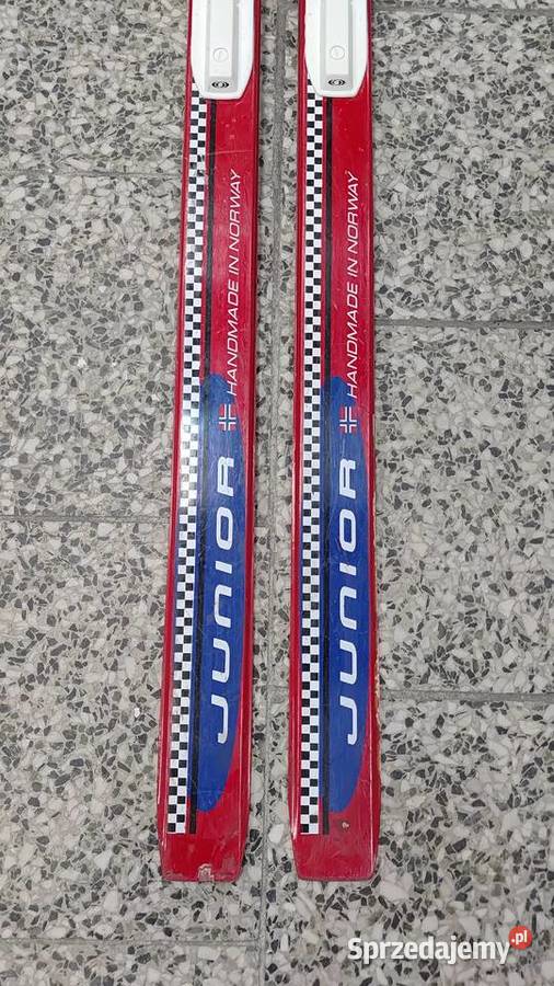 Narty biegowe ASNES 160 wiązania SNS Dębica