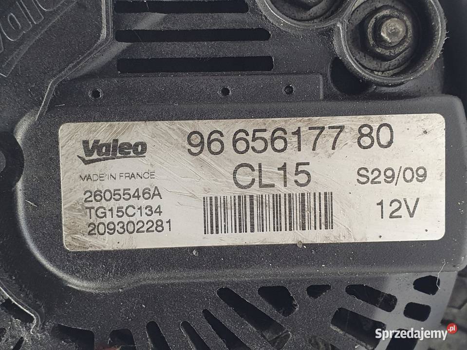 ALTERNATOR Citroen Berlingo Peugeot Partner II