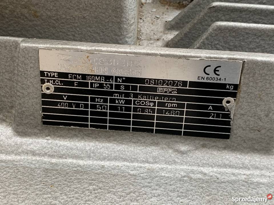 Pompa Odśrodkowa EDUR NUBL 800 N220 11KW 200m3h Nowy Tomyśl