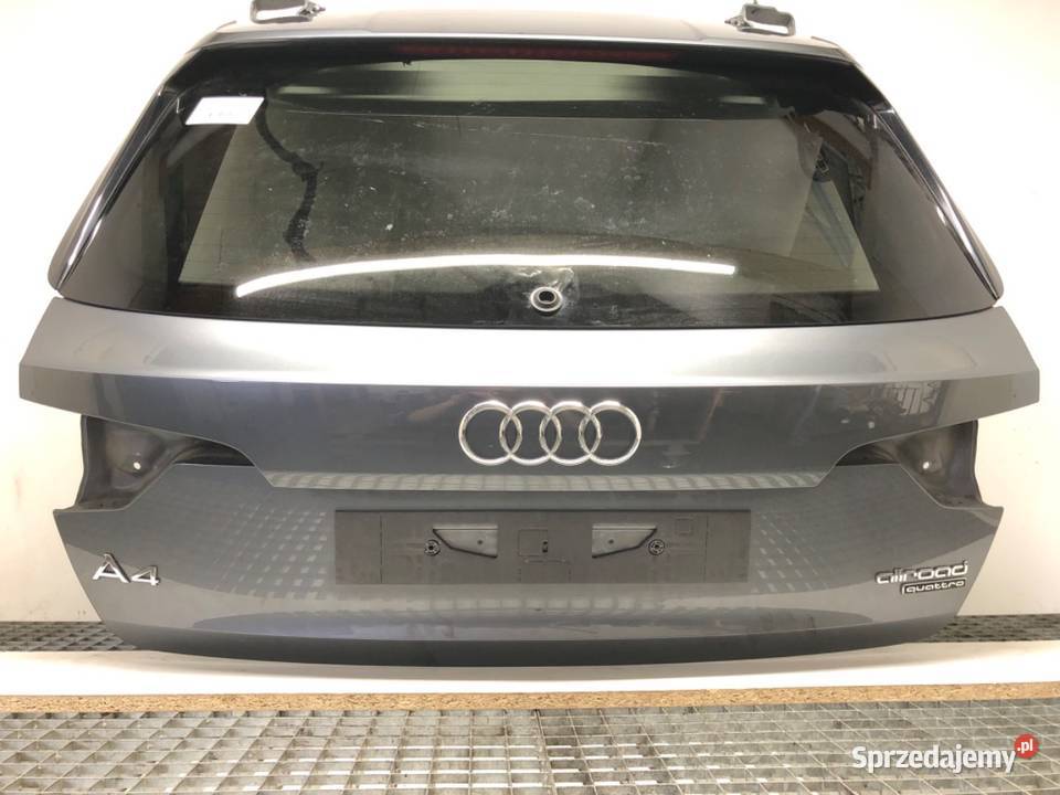 KLAPA TYŁ AUDI A4 B9 Kombi TYLNA BAGAŻNIKA osobowe