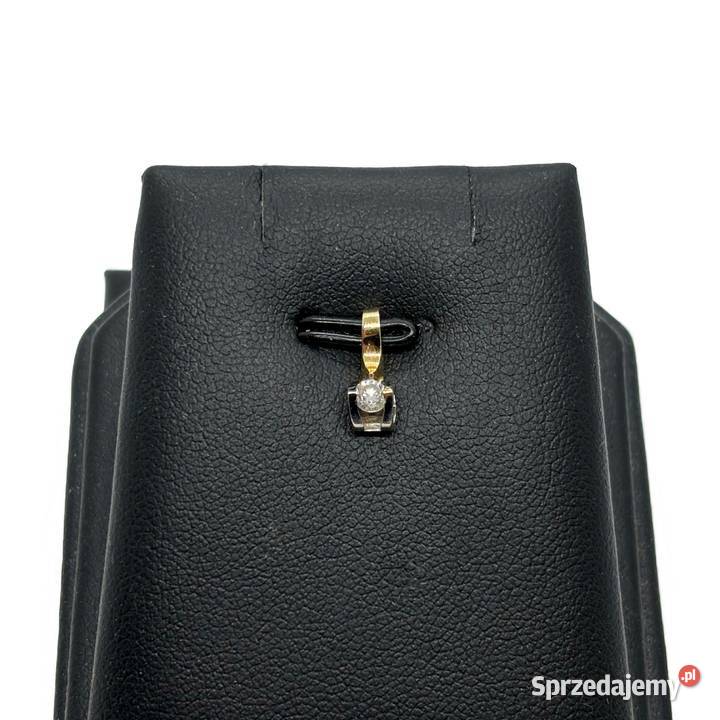 Złota Zawieszka Próby 585 046g Diament Elbląg