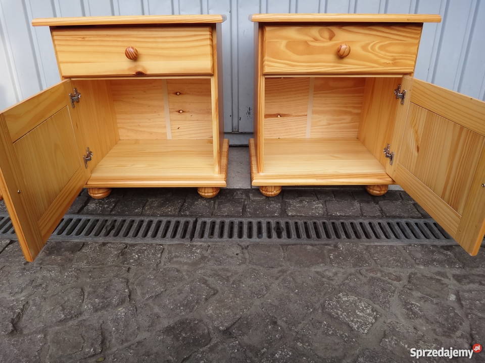 Sosnowe szafki nocne 2 Zielona Góra