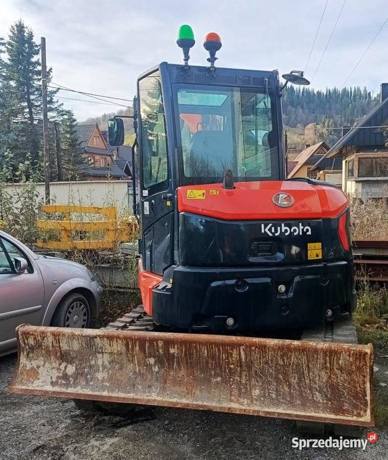 minikoparka koparka Kubota U 50 Bobcat U 56 Cat Zakopane