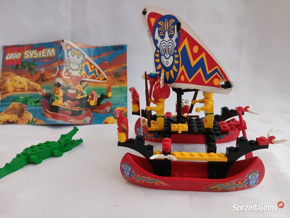 6256 LEGO Zestaw Kompletny Instrukcja Podwójne
