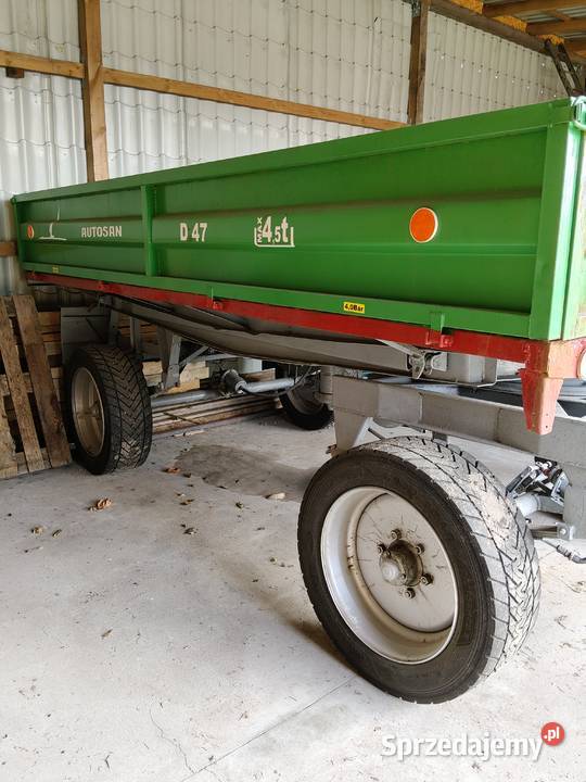 Przyczepa rolnicza wielkopolskie Kowale Pańskie-Kolonia