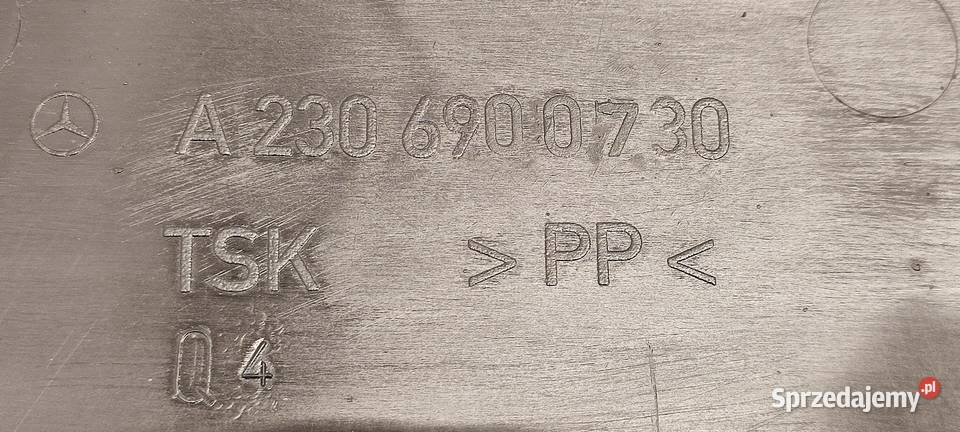 MERCEDES SL R230 NADKOLE LEWY PRZÓD A2306980530 osobowe Nadkola