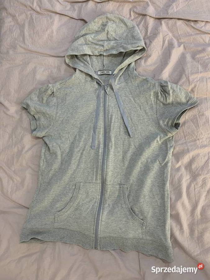Bluza bezrękawnik bez rękawów z krótkim rękawem Jasło