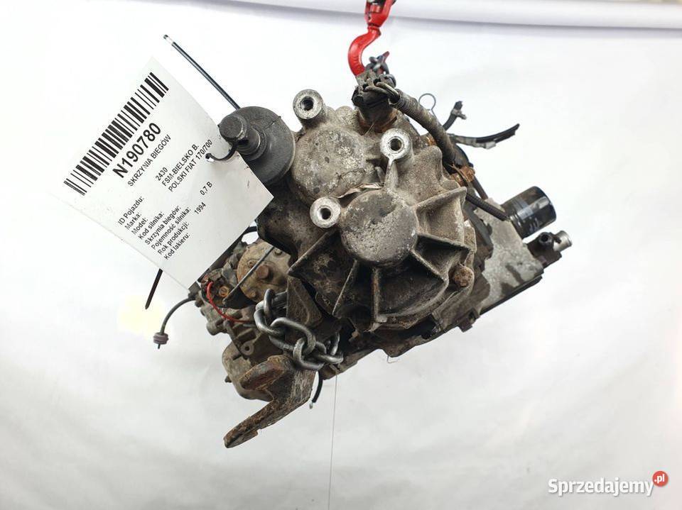 SKRZYNIA BIEGÓW FSMBIELSKO B POLSKI FIAT 170700